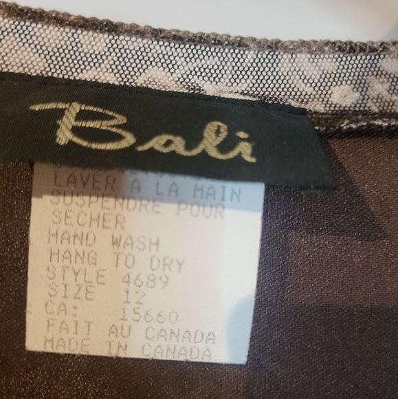 Bali Elegant Brown Floral Dress - Picture 2 of 7